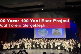 100 Yazar 100 Yeni Eser Projesi Ödül Töreni Gerçekleşti